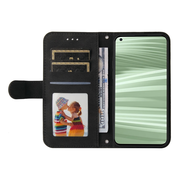 For OPPO Realme GT2 Pro Skin Feel Life Tree Metal Button Horizontal Flip Leather Case