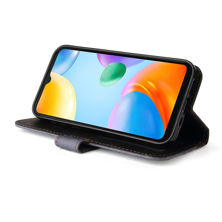 For Xiaomi Redmi 10C / Redmi 10 India Stitching-Color Horizontal Flip Leather Case