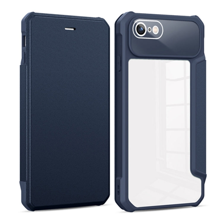 For iPhone SE 2022 / SE 2020 / 8 / 7 Magnetic Flip Leather Phone Case