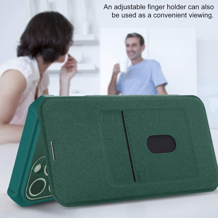 For iPhone 11 Pro Magnetic Flip Leather Phone Case