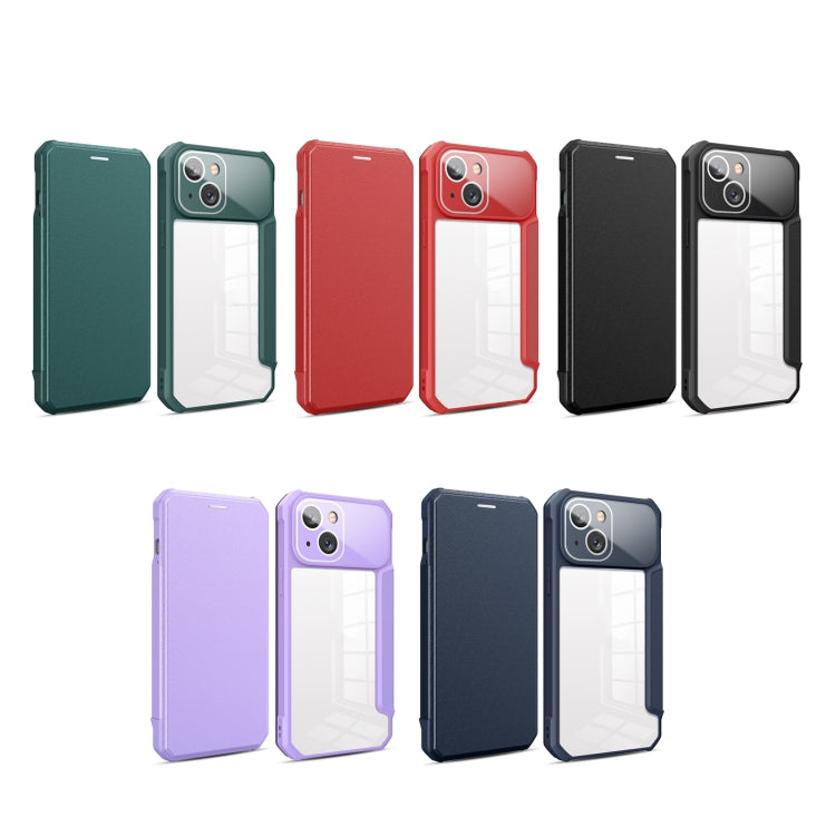 For iPhone 13 Magnetic Flip Leather Phone Case