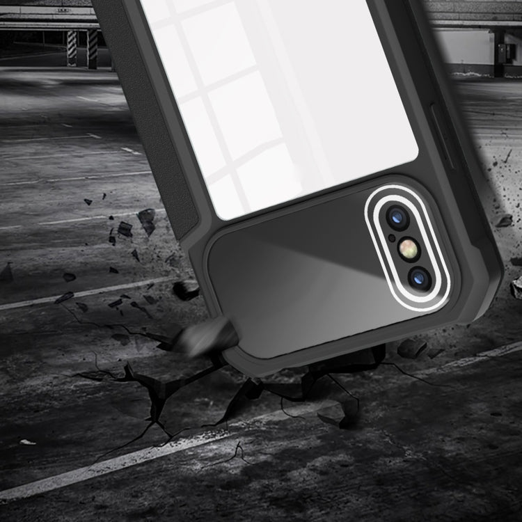 For iPhone X / XS Magnetic Flip Leather Phone Case