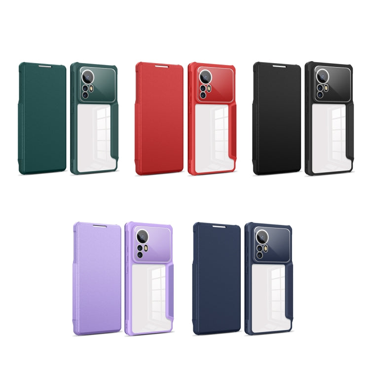 For Xiaomi 12 5G Magnetic Flip Leather Phone Case
