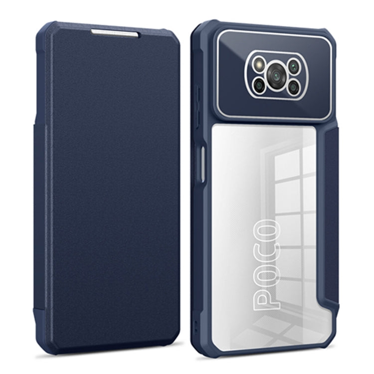 For Xiaomi Poco X3 Magnetic Flip Leather Phone Case