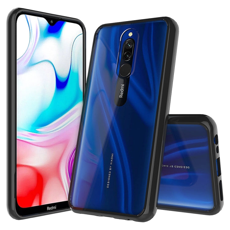 For Xiaomi Redmi 8 / 8A Scratchproof TPU + Acrylic Protective Case