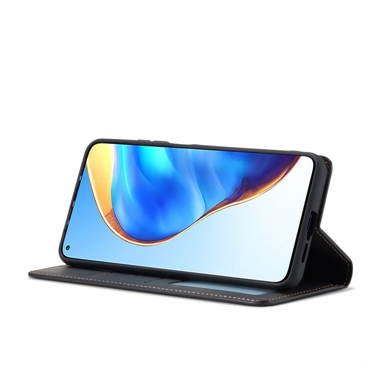 For Xiaomi Redmi Note 11 4G Global Forwenw Dream Series Oil Edge Strong Magnetism Leather Phone Case