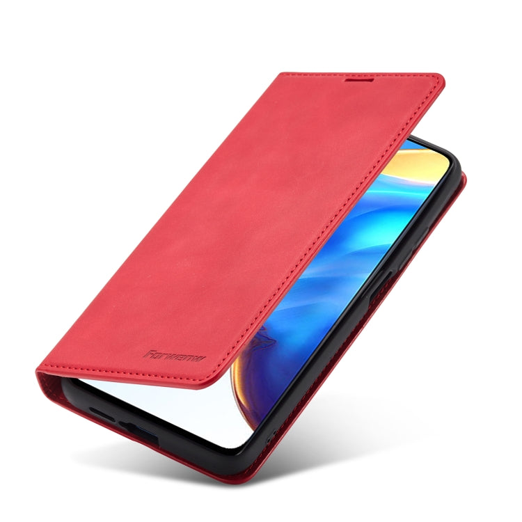 For Xiaomi Redmi Note 11 4G Global Forwenw Dream Series Oil Edge Strong Magnetism Leather Phone Case