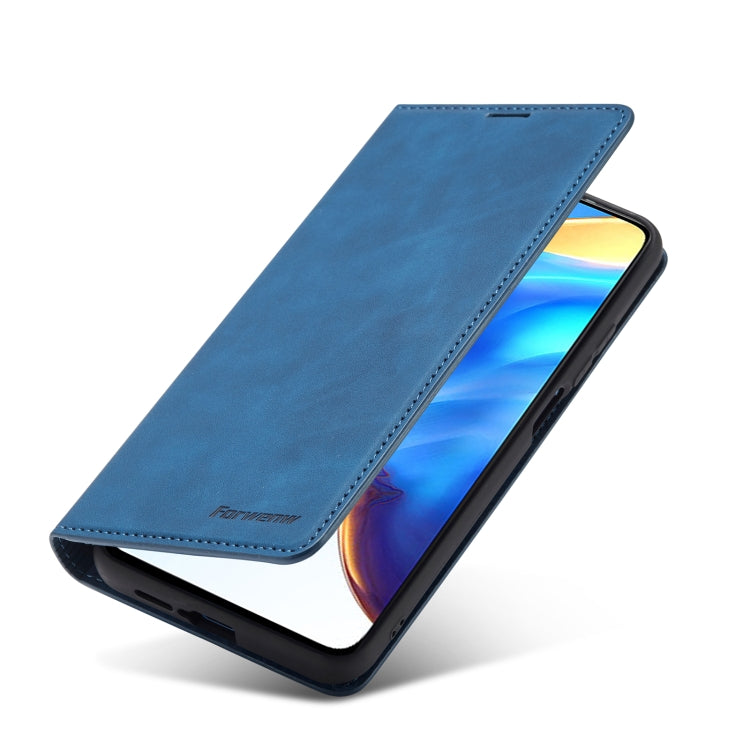 For Xiaomi Redmi Note 11 4G Global Forwenw Dream Series Oil Edge Strong Magnetism Leather Phone Case