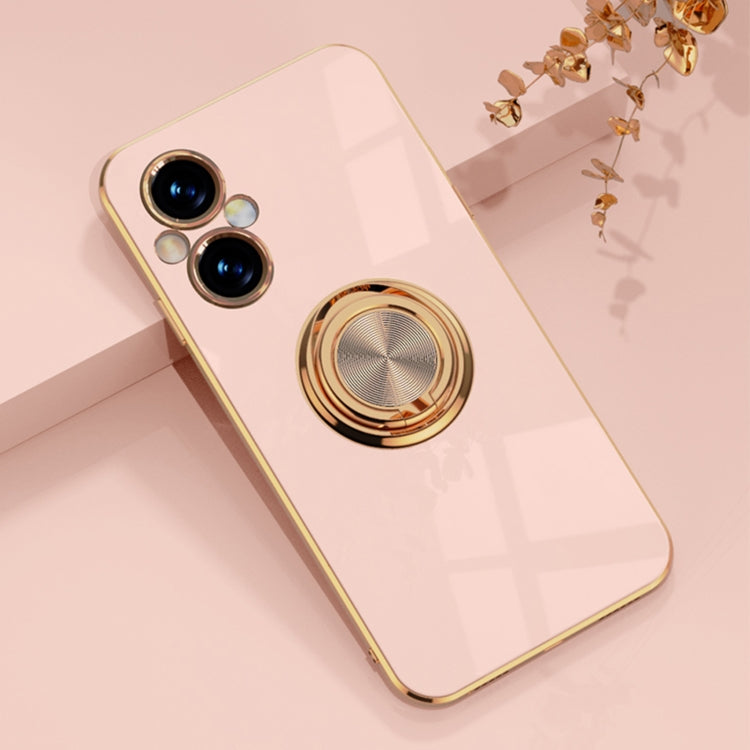 For OPPO A96 6D Electroplating Full Coverage Silicone Phone Case