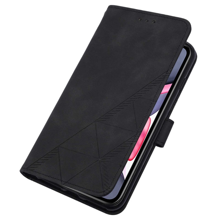 For iPhone 11 Crossbody 3D Embossed Flip Leather Phone Case