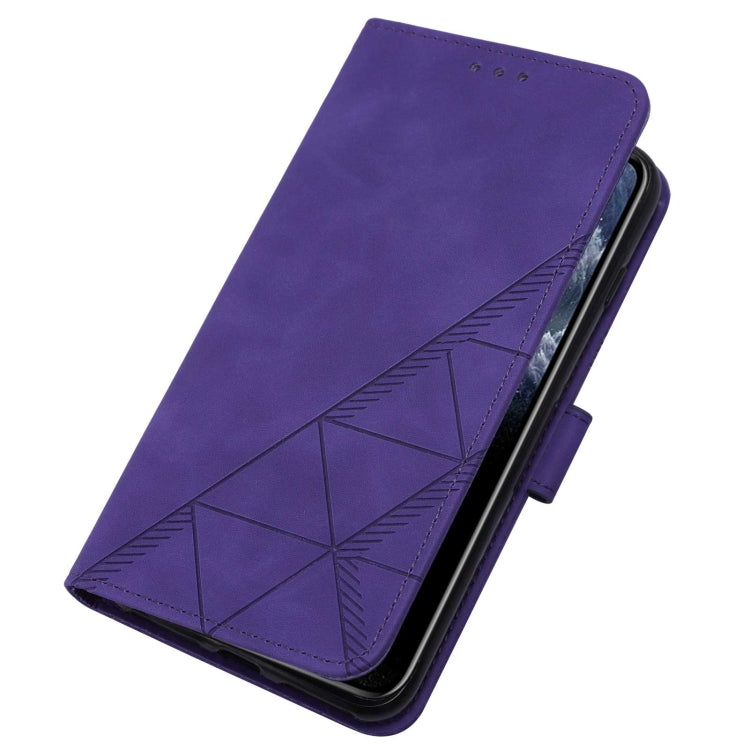 For iPhone 11 Pro Crossbody 3D Embossed Flip Leather Phone Case