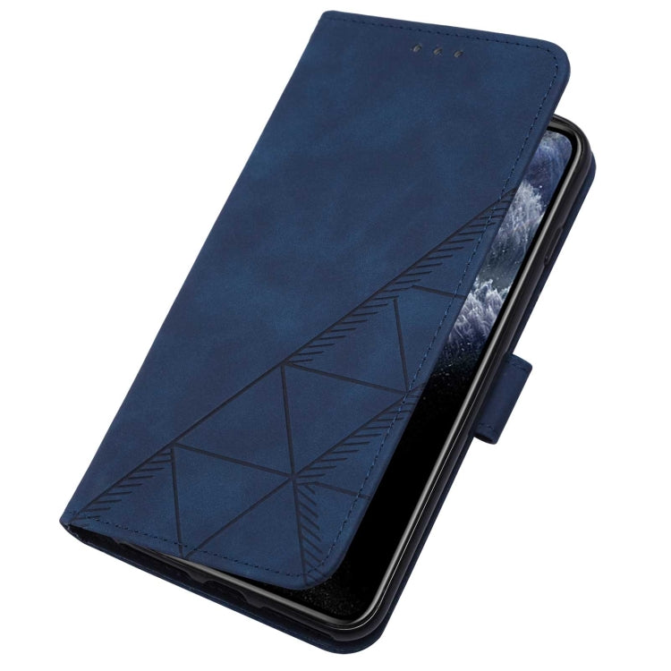 For iPhone 11 Pro Max Crossbody 3D Embossed Flip Leather Phone Case