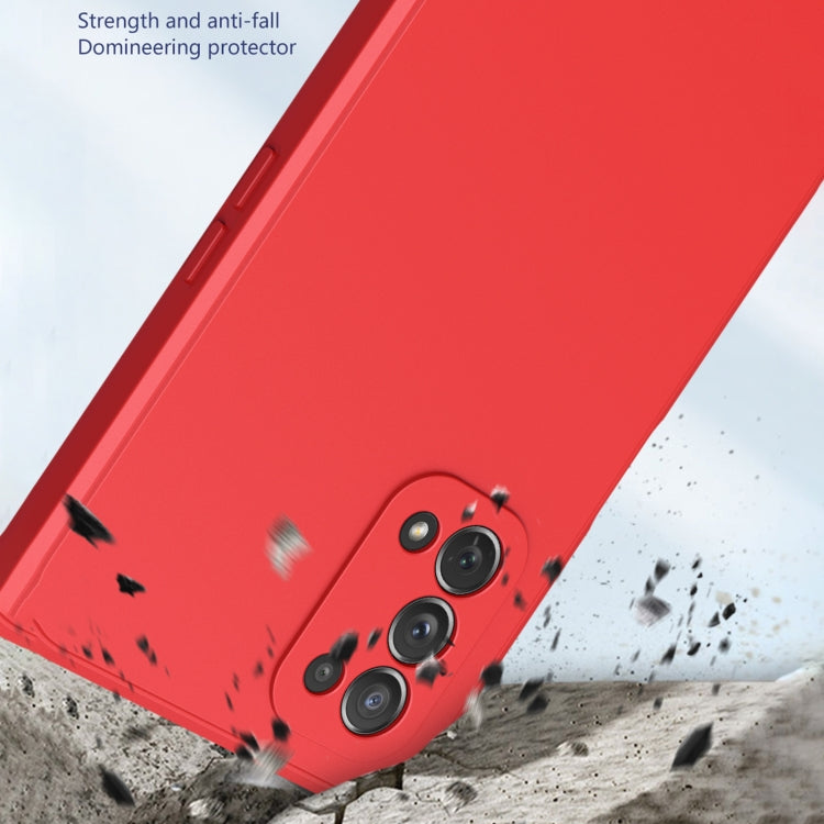 For OPPO A52 / A92 / A72 4G Imitation Liquid Silicone 360 Full Body Phone Case