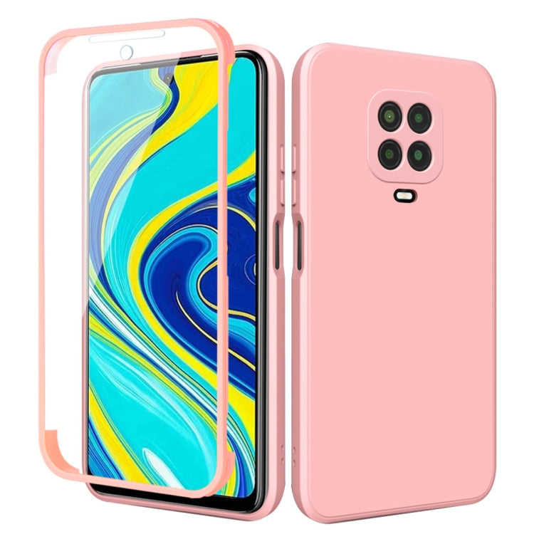For Xiaomi Redmi Note 9S / Note 9 Pro Imitation Liquid Silicone 360 Full Body Phone Case