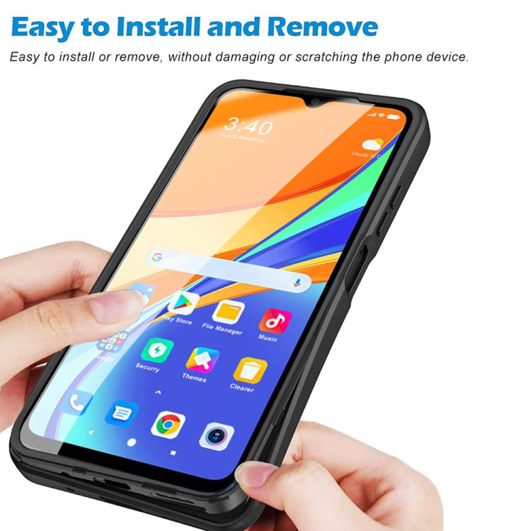 For Xiaomi Redmi 9C Imitation Liquid Silicone 360 Full Body Phone Case