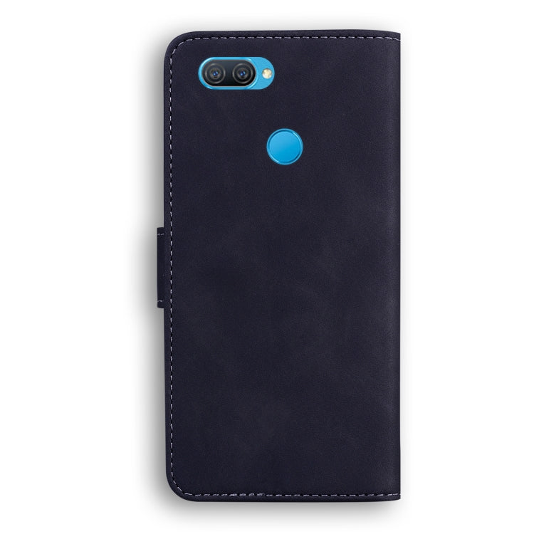 For OPPO A5S/AX5S/A12/A11K Skin Feel Pure Color Flip Leather Phone Case