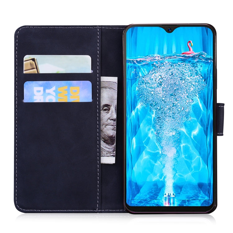 For OPPO F9/F9 Pro/Realme U1 Skin Feel Pure Color Flip Leather Phone Case