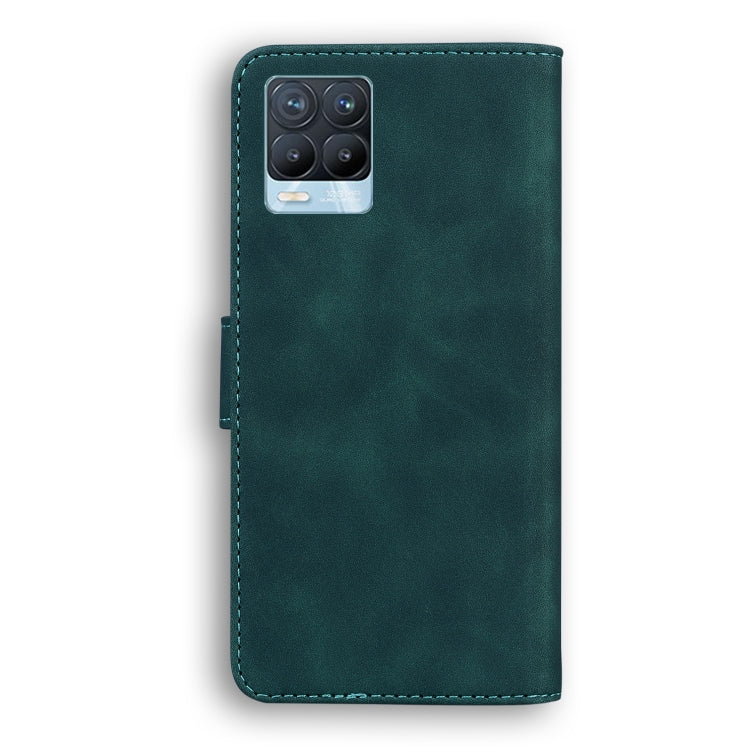 For OPPO Realme 8/Realme 8 Pro Skin Feel Pure Color Flip Leather Phone Case