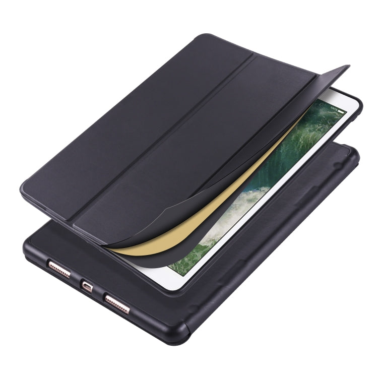 For iPad Pro 10.5 / Air3 10.5 inch Horizontal Flip Tablet PC PU Leather Case with Three-folding Holder & Pen Slot