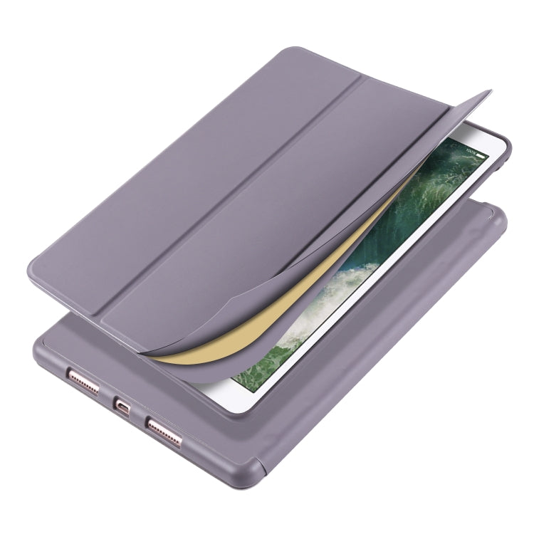 For iPad Pro 10.5 / Air3 10.5 inch Horizontal Flip Tablet PC PU Leather Case with Three-folding Holder & Pen Slot