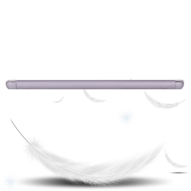 For iPad 9 / 8 / 7 / 6 / 5 Horizontal Flip Tablet PC PU Leather Case with Three-folding Holder & Pen Slot