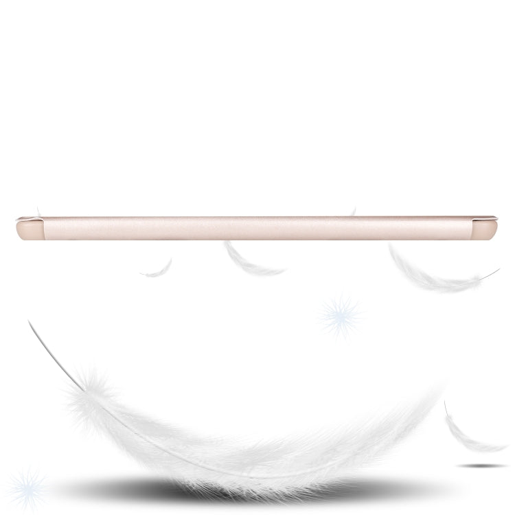 For iPad 9 / 8 / 7 / 6 / 5 Horizontal Flip Tablet PC PU Leather Case with Three-folding Holder & Pen Slot