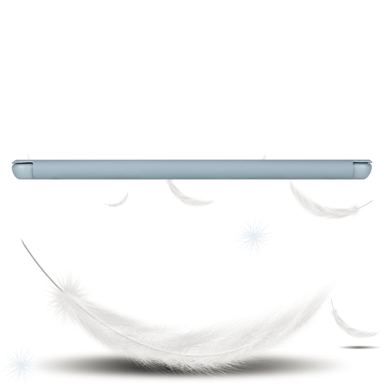 For iPad 9 / 8 / 7 / 6 / 5 Horizontal Flip Tablet PC PU Leather Case with Three-folding Holder & Pen Slot