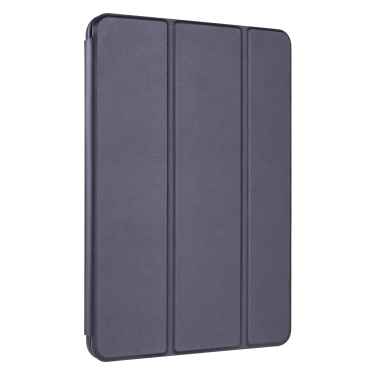 For iPad Mini 5 / 4 Horizontal Flip Tablet PC PU Leather Case with Three-folding Holder & Pen Slot