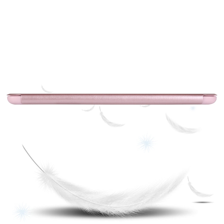 For iPad Mini 5 / 4 Horizontal Flip Tablet PC PU Leather Case with Three-folding Holder & Pen Slot