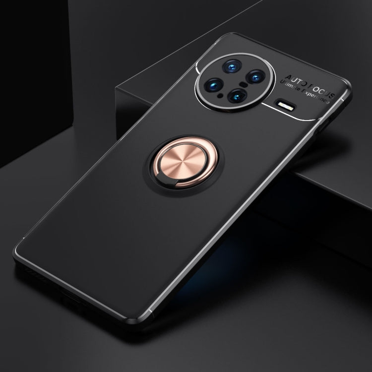 For vivo X Note Metal Ring Holder 360 Degree Rotating TPU Phone Case