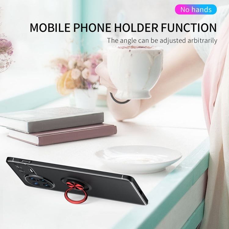 For vivo X Note Metal Ring Holder 360 Degree Rotating TPU Phone Case