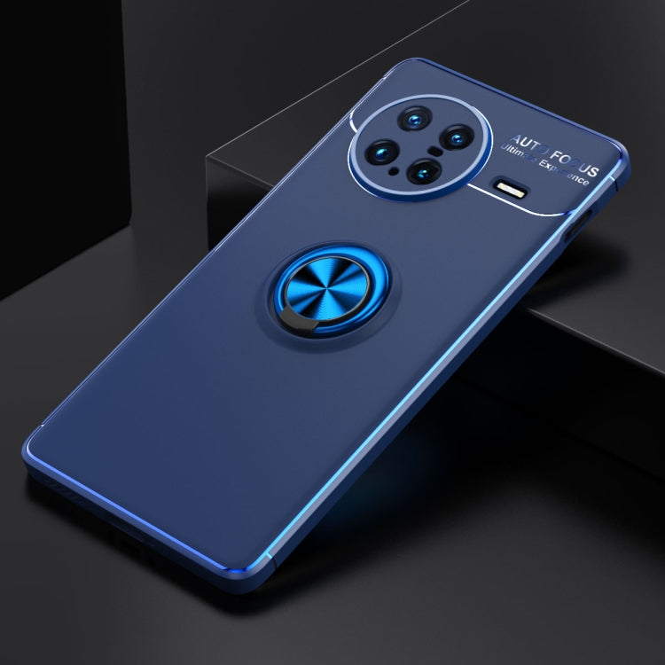 For vivo X Note Metal Ring Holder 360 Degree Rotating TPU Phone Case