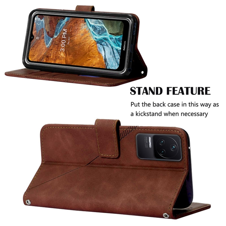 For Xiaomi Redmi K50 / K50 Pro Crossbody 3D Embossed Flip Leather Phone Case