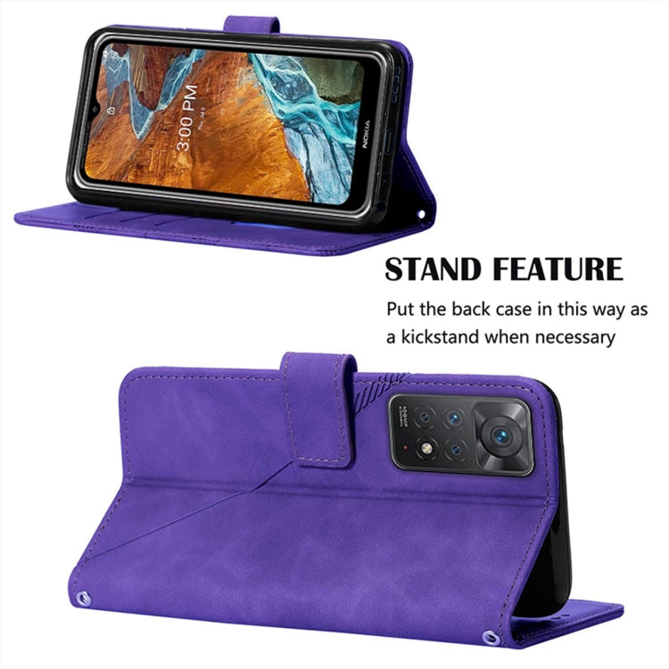 For Xiaomi Redmi Note 11 Pro 5G/4G Global Crossbody 3D Embossed Flip Leather Phone Case