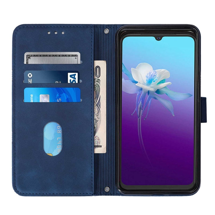 For Xiaomi 12 Crossbody 3D Embossed Flip Leather Phone Case