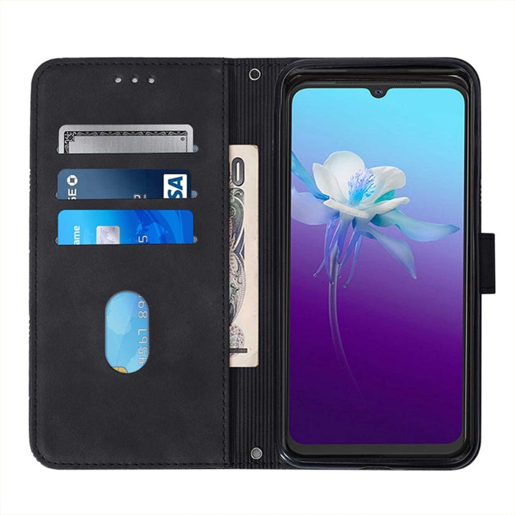 For Xiaomi 12 Pro Crossbody 3D Embossed Flip Leather Phone Case