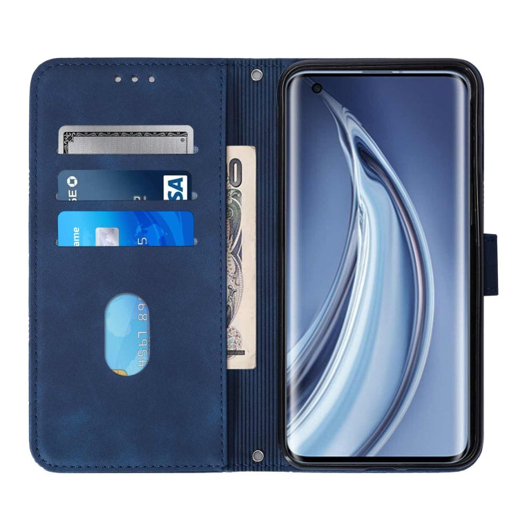 For Xiaomi Mi 10 5G / 10 Pro 5G Crossbody 3D Embossed Flip Leather Phone Case