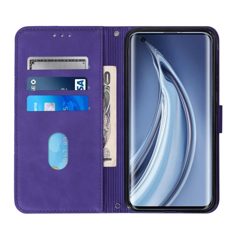 For Xiaomi Mi 10 5G / 10 Pro 5G Crossbody 3D Embossed Flip Leather Phone Case