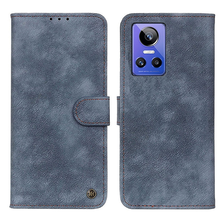 For OPPO Realme GT Neo3 Antelope Texture Magnetic Buckle Leather Phone Case
