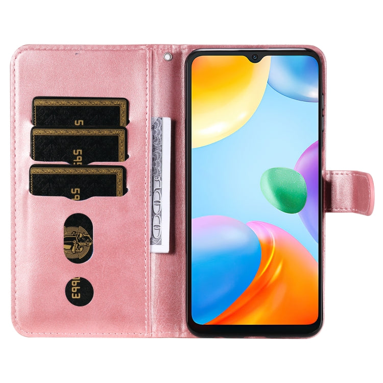 For Xiaomi Redmi 10C 4G / Redmi 10 India Fashion Calf Texture Zipper Horizontal Flip Leather Case