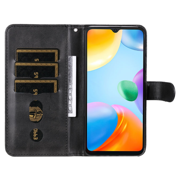 For Xiaomi Redmi 10C 4G / Redmi 10 India Fashion Calf Texture Zipper Horizontal Flip Leather Case