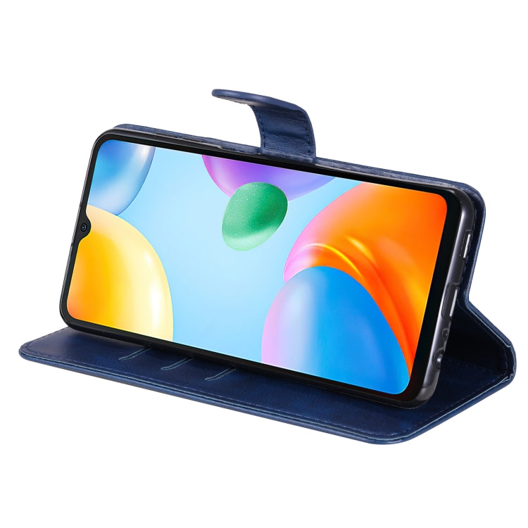 For Xiaomi Redmi 10C 4G / Redmi 10 India Fashion Calf Texture Zipper Horizontal Flip Leather Case