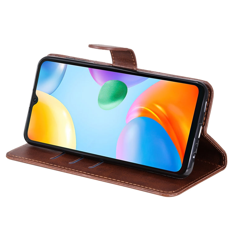 For Xiaomi Redmi 10C 4G / Redmi 10 India Fashion Calf Texture Zipper Horizontal Flip Leather Case