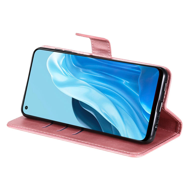 For OPPO Reno7 5G / Find X5 Lite International Version Fashion Calf Texture Zipper Horizontal Flip Leather Case