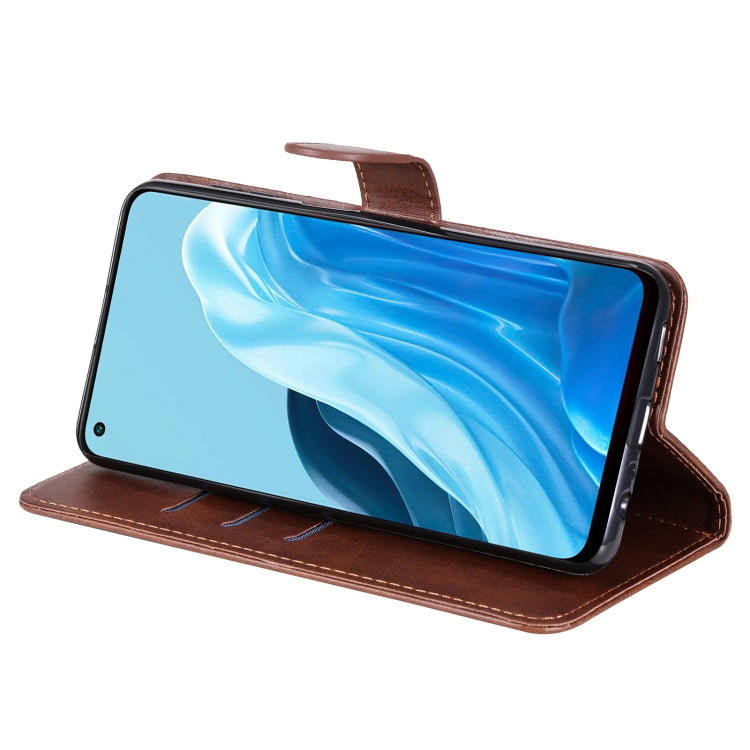 For OPPO Reno7 5G / Find X5 Lite International Version Fashion Calf Texture Zipper Horizontal Flip Leather Case