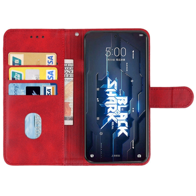 For Xiaomi Black Shark 5 Leather Phone Case