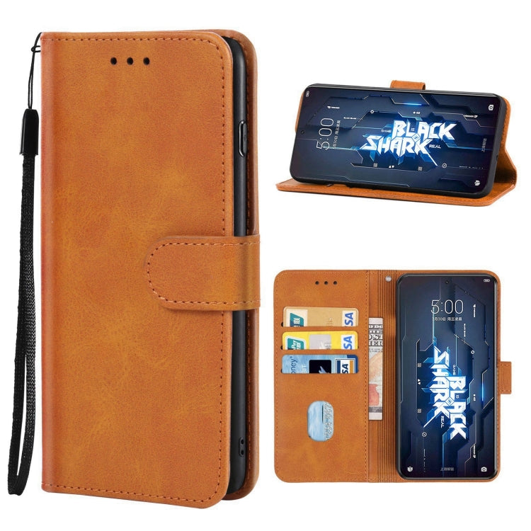 For Xiaomi Black Shark 5 Leather Phone Case