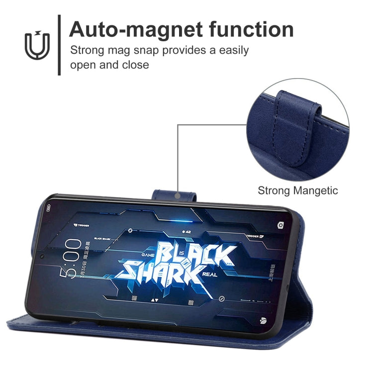 For Xiaomi Black Shark 5 Leather Phone Case