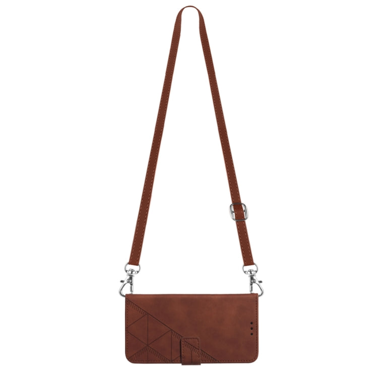 For vivo V20 / V21e 4G Crossbody 3D Embossed Flip Leather Phone Case