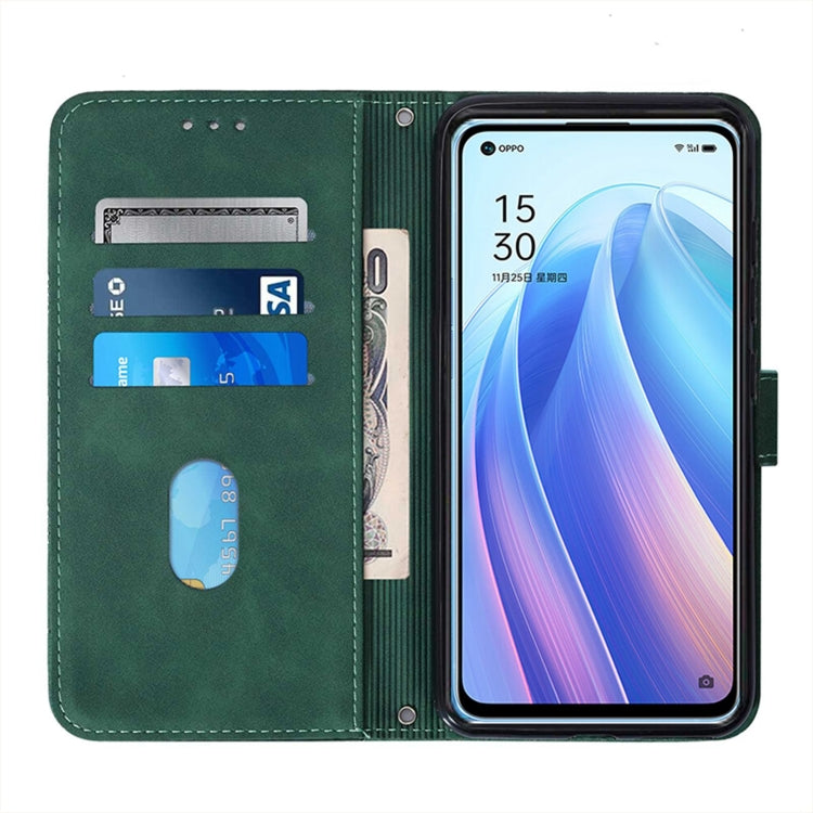 For OPPO Realme 9 Pro+ 5G Crossbody 3D Embossed Flip Leather Phone Case